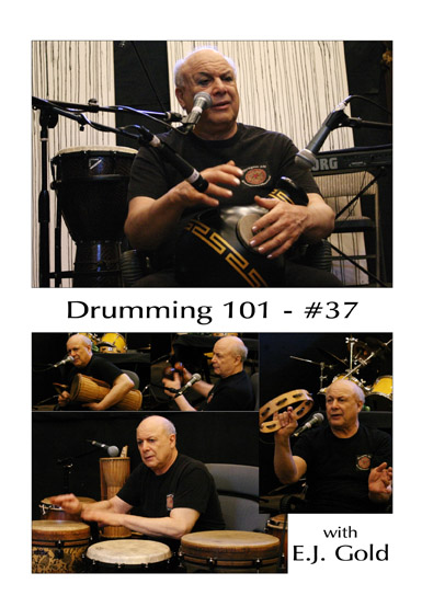 Drumming 101 with E.J. Gold, Class No. 37 on DVD