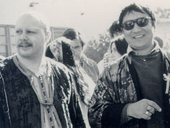 Photo of E.J. Gold and Tarthang Tulka, Rinpoche